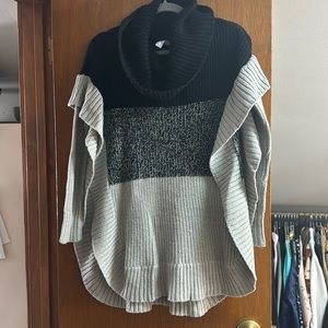 Black And Gray Sweater